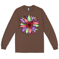 Chestnut easter spring sunflower Long Sleeve Tee - Jasminsmagicworld