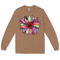 Toasted Coconut easter spring sunflower Long Sleeve Tee - Jasminsmagicworld
