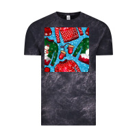 Cloud Black christmas clothes seamless pattern Vintage Tee - BundleAndBundleShop