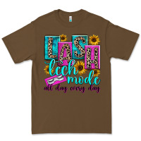Cacao lash tech mode all day every day Premium Tee - texasbilliewilder