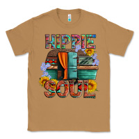 Toasted Coconut hippie soul with caravan and flowers Classic Tee - Artiststas