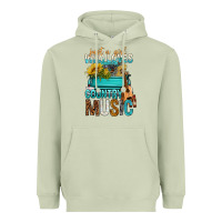 Matcha Just A Girl Who Loves Country Music Heavyweight Hoodie - BundleAndBundleShop