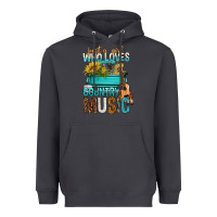 Smoke Just A Girl Who Loves Country Music Heavyweight Hoodie - BundleAndBundleShop