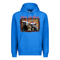 True Royal Merry Christmas Cows Premium Hoodie - Bettercallsaul