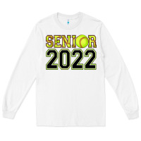 White senior softball Long Sleeve Tee - AdoDesignShop