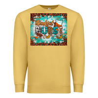 Antique Gold thankful nurse fall tumbler Premium Sweatshirt - BundleAndBundleShop