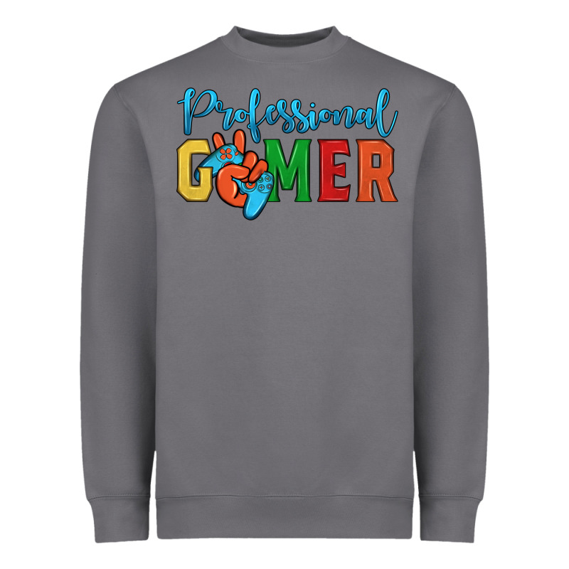 Professional Gamer Heavyweight Sweatshirt by JahusDesignShop | Teevron