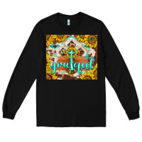Black grateful cross Long Sleeve Tee - BarkalooDesign