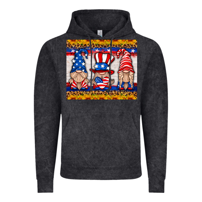 Usa Gnome Mouse Pad Vintage Hoodie by HRA Design Shop | Teevron