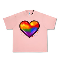 Salmon pride heart Urban Heavy Tee - JahusDesignShop