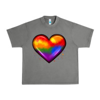 Tornado pride heart Urban Heavy Tee - JahusDesignShop