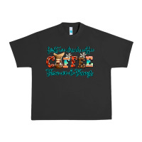 Pigment Black first we drink coffee then we do things Urban Heavy Tee - AdoDesignShop