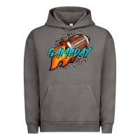 Pigment Tornado Game day leopard fire and ball Urban Hoodie - HowdyJamesFarm