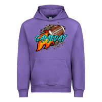 Tulip Game day leopard fire and ball Urban Hoodie - HowdyJamesFarm