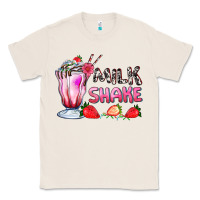 Natural milkshake with strawberry Classic Tee - AdoDesignShop