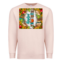 Pale Pink thankful teacher fall tumbler Premium Sweatshirt - BundleAndBundleShop