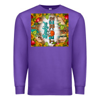 Purple thankful teacher fall tumbler Premium Sweatshirt - BundleAndBundleShop