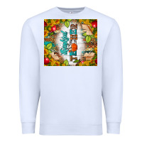 White thankful teacher fall tumbler Premium Sweatshirt - BundleAndBundleShop