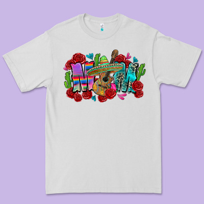Mom Mexico Premium Tee Designed By Zillion Design Studio