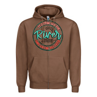 Chestnut floatin on the river killin my liver Zipper Hoodie - MaliasSmallBusiness