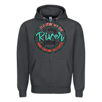 Smoke floatin on the river killin my liver Zipper Hoodie - MaliasSmallBusiness