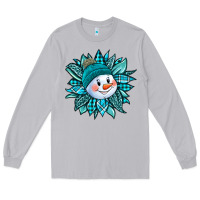 Moon Dust cute snowman winter sunflower Long Sleeve Tee - Jasminsmagicworld