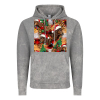 Cloud Rock christmas horse leopard tartan Vintage Hoodie - FaDigitalArtStudio