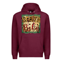 Burgundy Santa Baby Premium Hoodie - Bettercallsaul