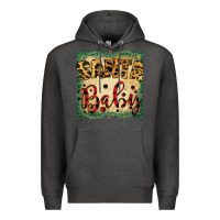 Charcoal Heather Santa Baby Premium Hoodie - Bettercallsaul