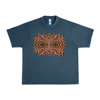 Midnight Navy Old Western Leopard Frame Urban Heavy Tee - Bettercallsaul