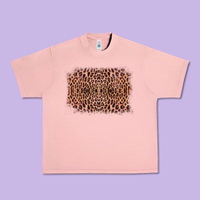 Old Western Leopard Frame Urban Heavy Tee Designed By Bettercallsaul