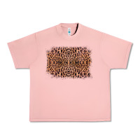 Salmon Old Western Leopard Frame Urban Heavy Tee - Bettercallsaul