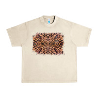 Sandshell Old Western Leopard Frame Urban Heavy Tee - Bettercallsaul