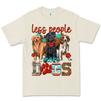 Bone less people more dogs Premium Tee - texasbilliewilder