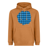 Meerkat Winter Tartan Patch Heavyweight Hoodie - BundleAndBundleShop