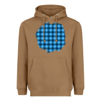 Toasted Coconut Winter Tartan Patch Heavyweight Hoodie - BundleAndBundleShop