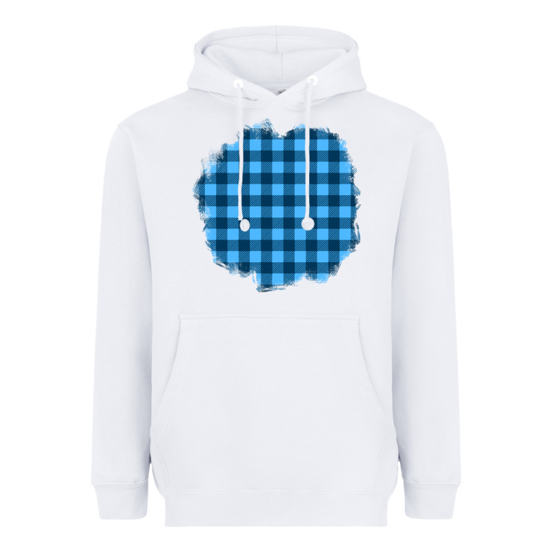Winter Tartan Patch Heavyweight Hoodie by BundleAndBundleShop | Teevron