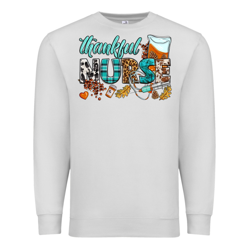 Thankful Nurse Premium Sweatshirt by BundleAndBundleShop | Teevron