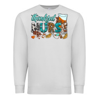 Dove Grey thankful nurse Premium Sweatshirt - BundleAndBundleShop