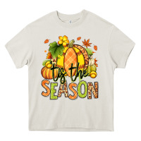 Cream Tis' the season Fall Softball Heavy Core Tee - RanaPortraitStore
