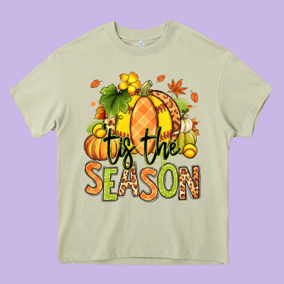 Heavy Core Tee Tis' the season Fall Softball