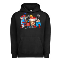 Pigment Black Lacrosse coffee cups Urban Hoodie - HowdyJamesFarm