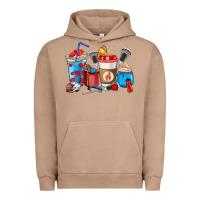 Pigment Burro Lacrosse coffee cups Urban Hoodie - HowdyJamesFarm
