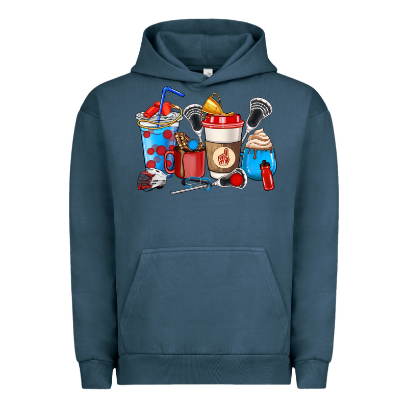 Lacrosse Coffee Cups Urban Hoodie by HowdyJamesFarm | Teevron