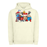 Pigment Pistachio Lacrosse coffee cups Urban Hoodie - HowdyJamesFarm
