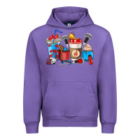 Tulip Lacrosse coffee cups Urban Hoodie - HowdyJamesFarm