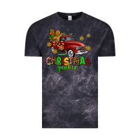 Cloud Black christmas junkie Vintage Tee - AdoDesignShop
