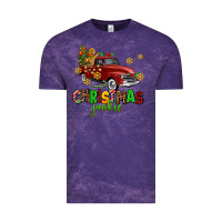 Cloud Purple christmas junkie Vintage Tee - AdoDesignShop