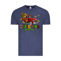 Vintage Denim christmas junkie Vintage Tee - AdoDesignShop