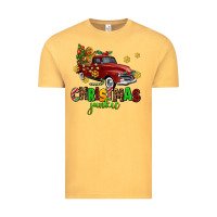 Vintage Mustard christmas junkie Vintage Tee - AdoDesignShop